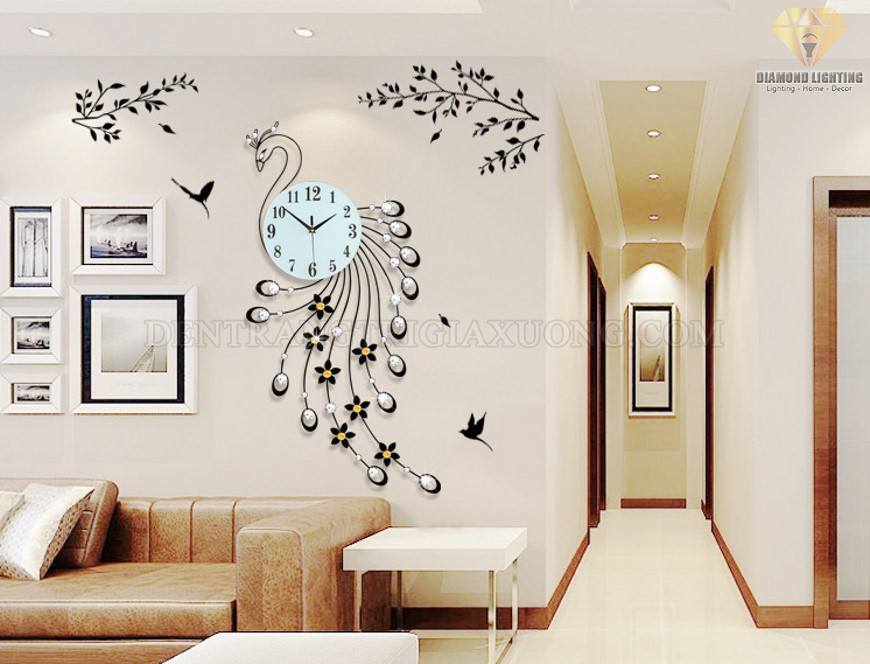 Đồng hồ treo tường trang trí nghệ thuật