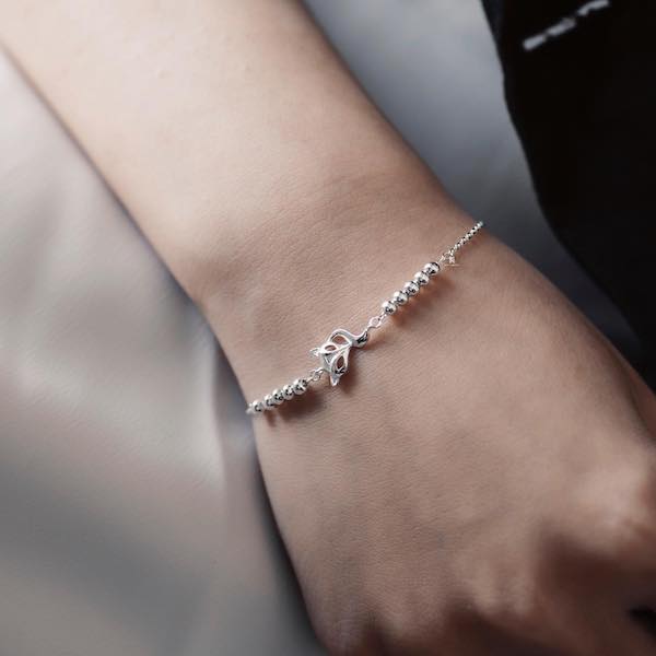 Lắc tay bạc cao cấp sang trọng