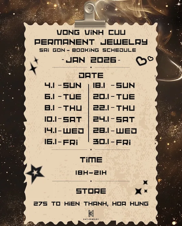 lịch permanent tháng 1-2026