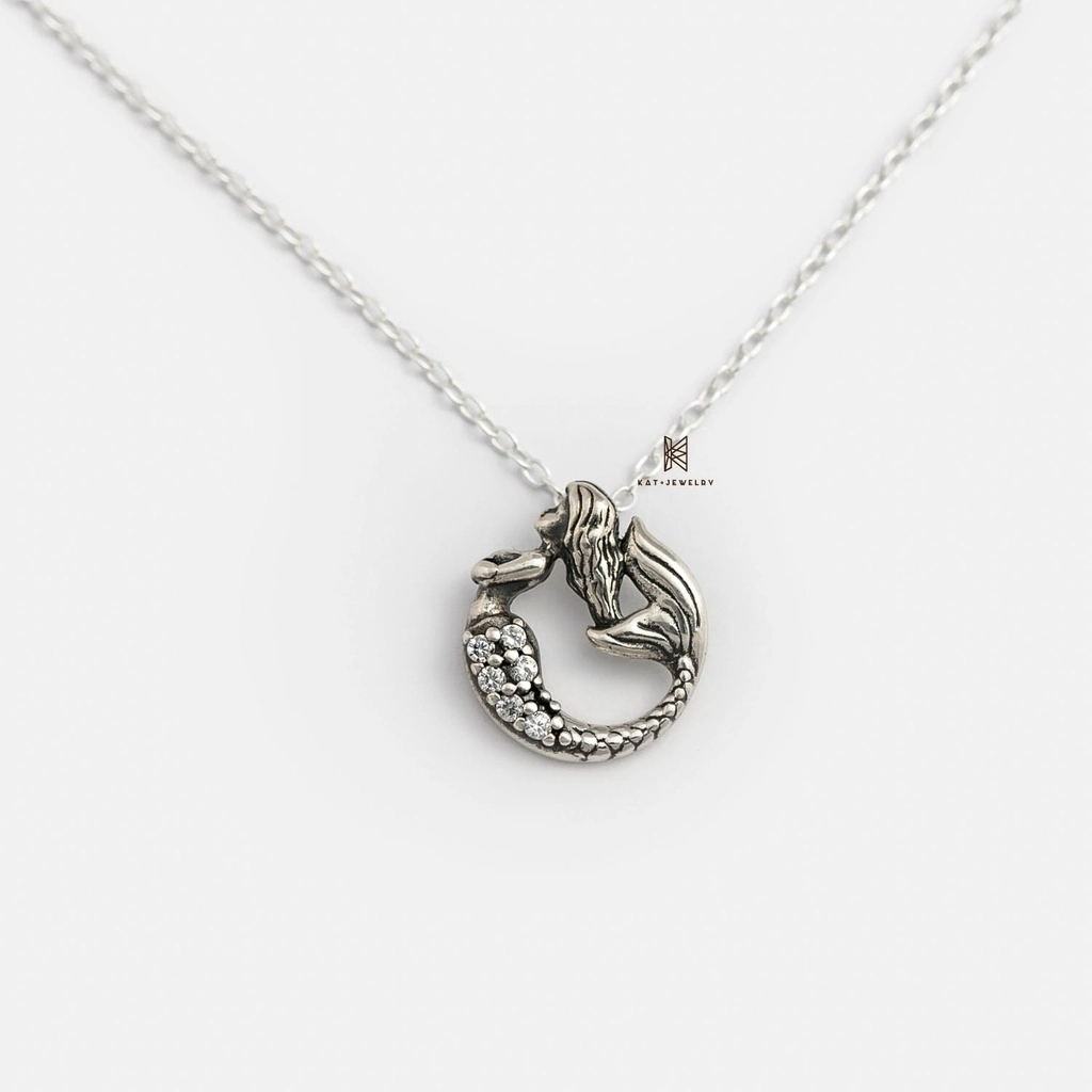 Dây chuyền N MERMAID OXIDIZE