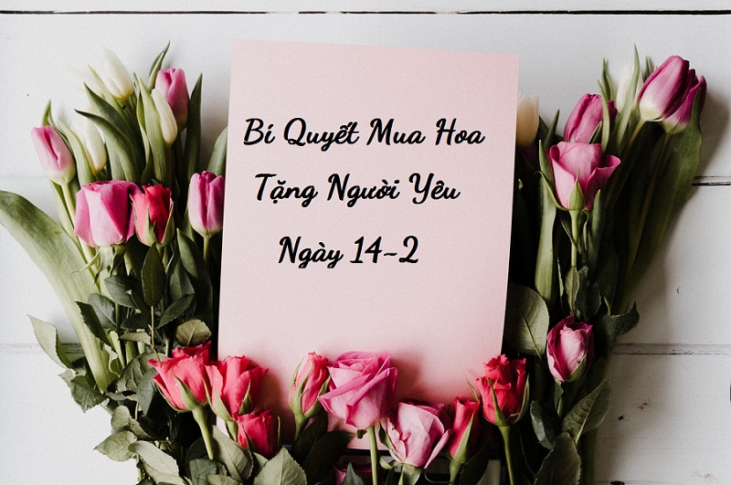 Bí quyết mua hoa tặng người yêu ngày 14-2