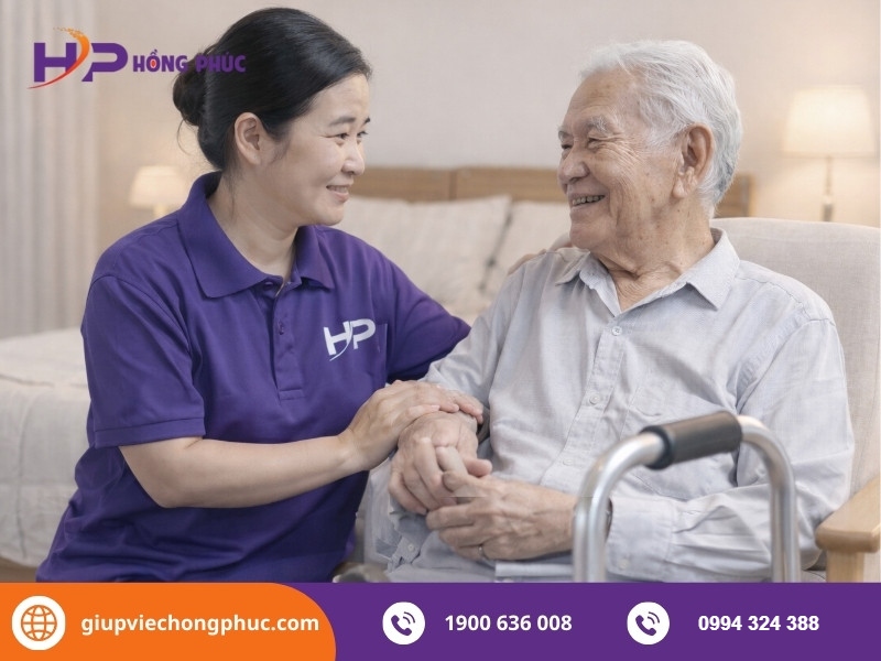 Giúp Việc Hồng Phúc - Giải pháp chăm sóc người già tận tâm, uy tín tại Hà Nội