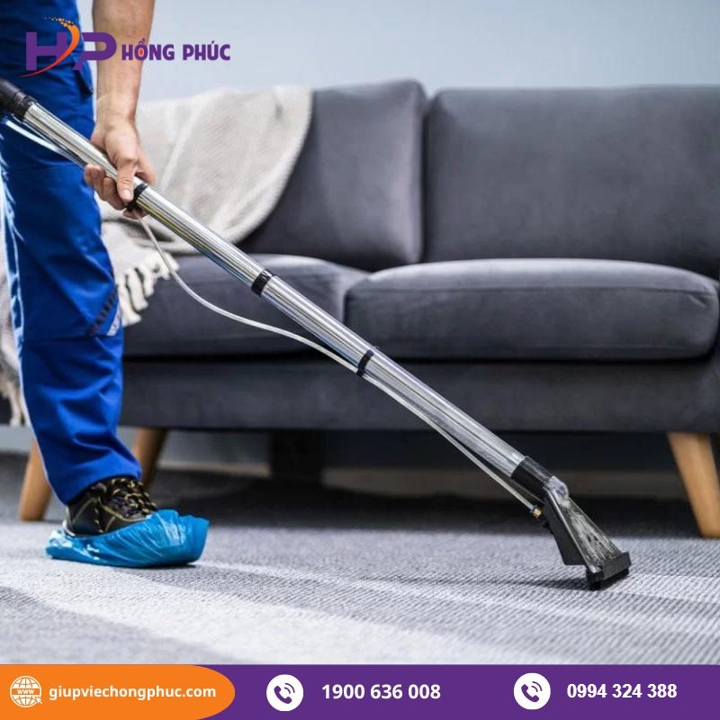 Dịch vụ giặt thảm văn phòng chuyên nghiệp Hồng Phúc