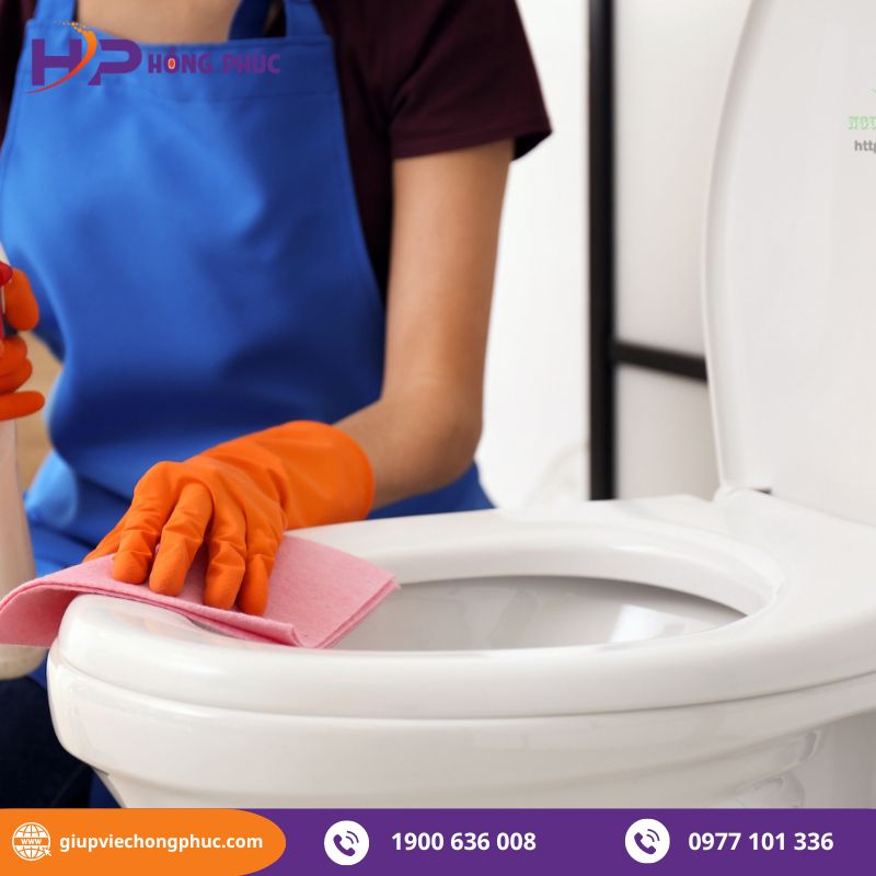 Quy trình dọn vệ sinh nhà ở tại Hồng Phúc 