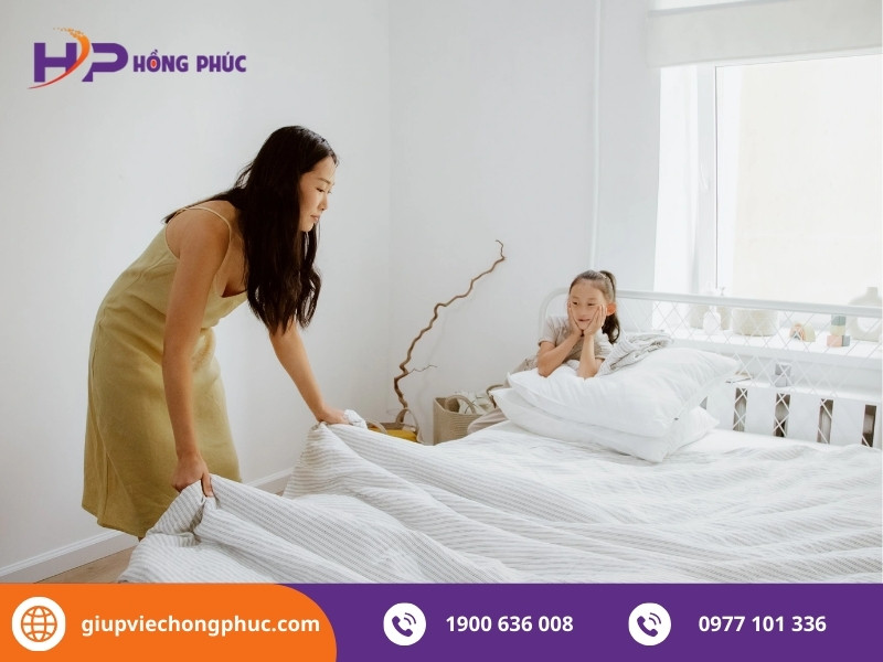 Dọn dẹp phòng ngủ