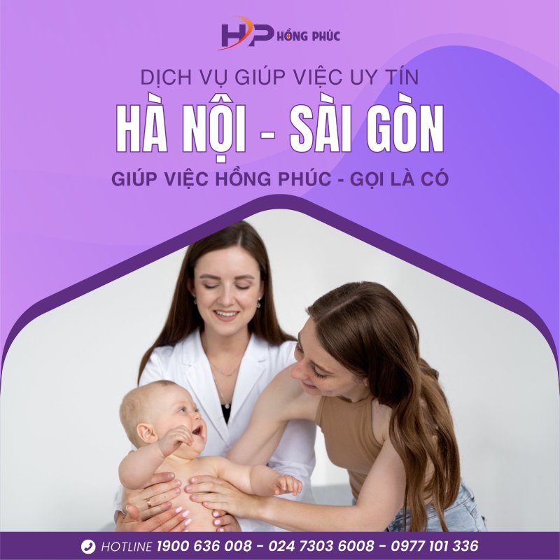 Giúp việc trông em bé