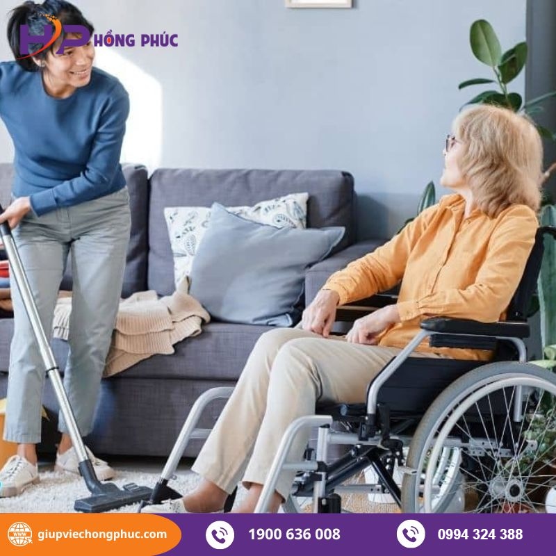 Công việc của người giúp việc cho người ngoại quốc