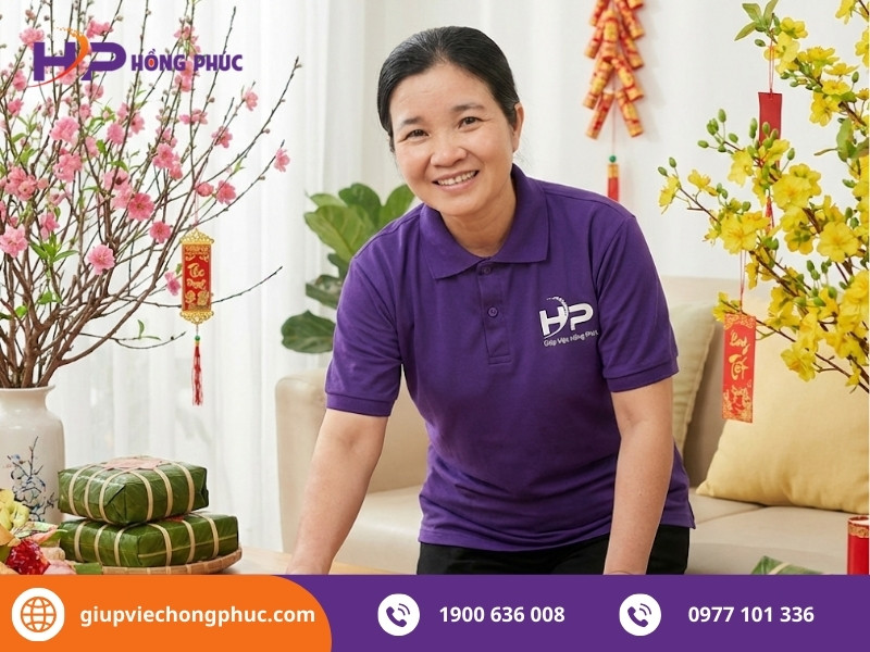 Giúp việc làm xuyên Tết