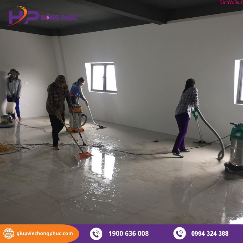 Dịch vụ vệ sinh Hồng Phúc