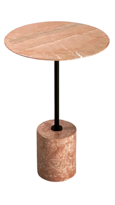 Pink stone coffee online table