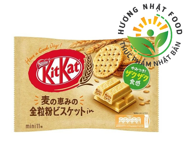 BÁNH KIT KAT VỊ LÚA MẠCH 124.3G - DÒNG SẢN PHẨM BỔ DƯỠNG MỚI
