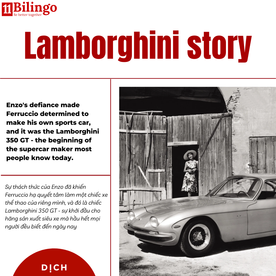 Câu chuyện đằng sau sự cạnh tranh của Ferrari và Lamborghini