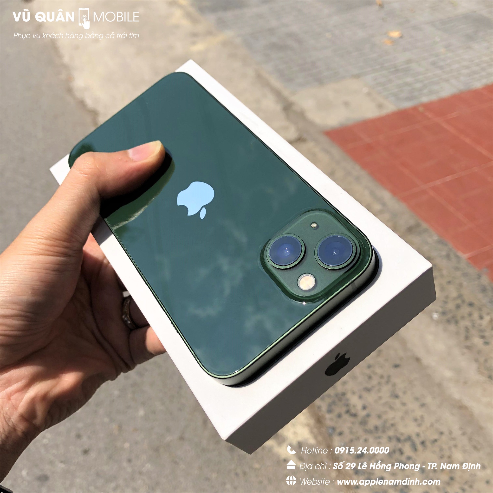 iphone 13 bản 128gb màu xanh