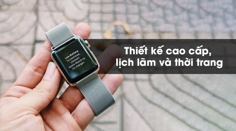 Apple Watch S5 LTE 40mm viền thép dây thép