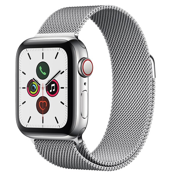 Apple Watch S5 LTE 40mm viền thép dây thép