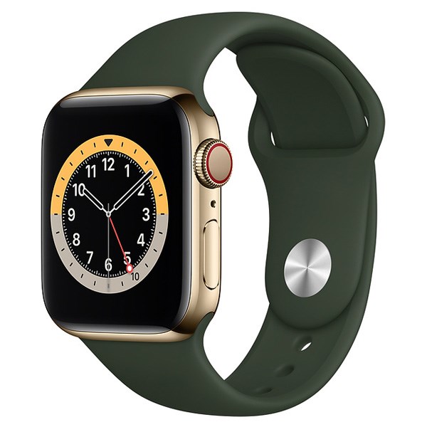 Apple Watch S6 LTE 40mm viền thép dây cao su - Chính hãng VN/A | Apple Nam  Định