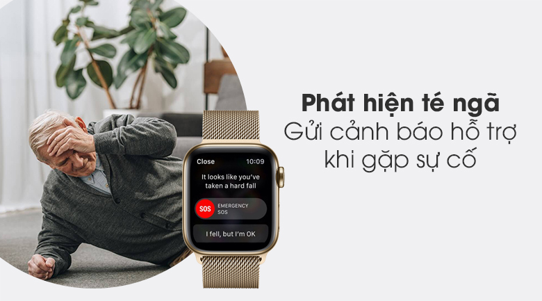 Apple Watch S6 LTE 40mm viền thép dây thép