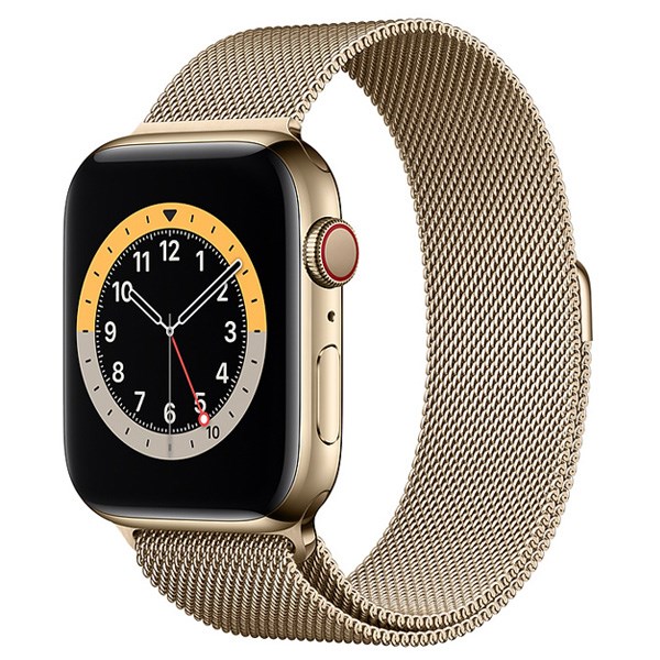 Apple Watch S6 LTE 40mm viền thép dây thép