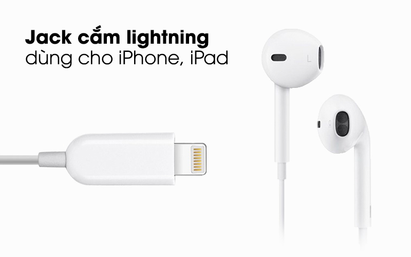 Tai nghe nhét trong EarPods Lightning Apple MMTN2