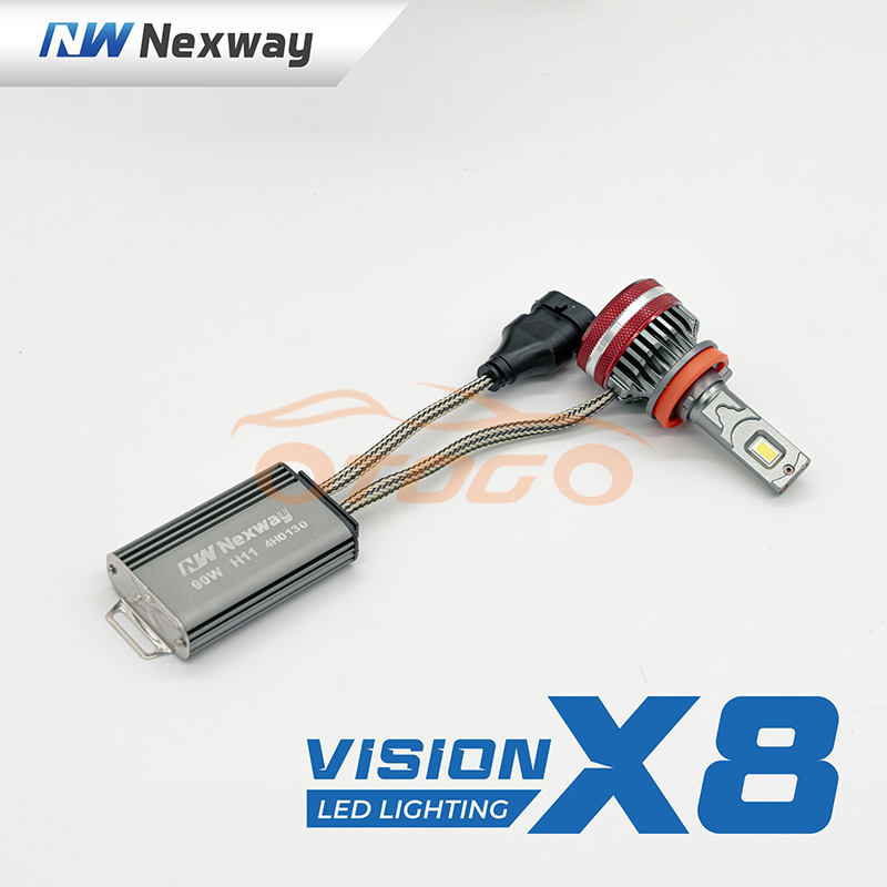 Vision X8 Loop Bóng Led Vision X8 Nexway 90W Đủ Các Chân Bóng