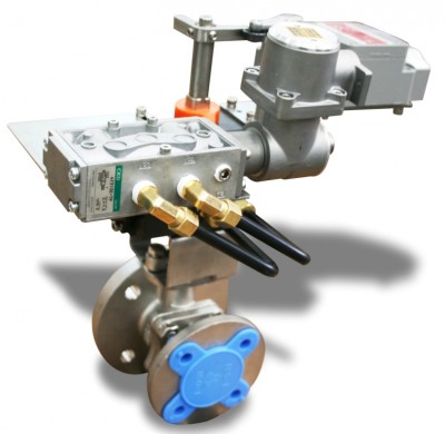 Valve w/ Pneumatic Actuator