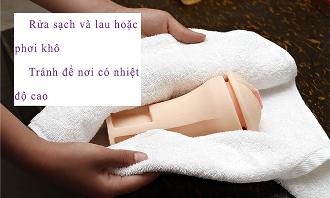 vệ sinh đồ chơi tình dục