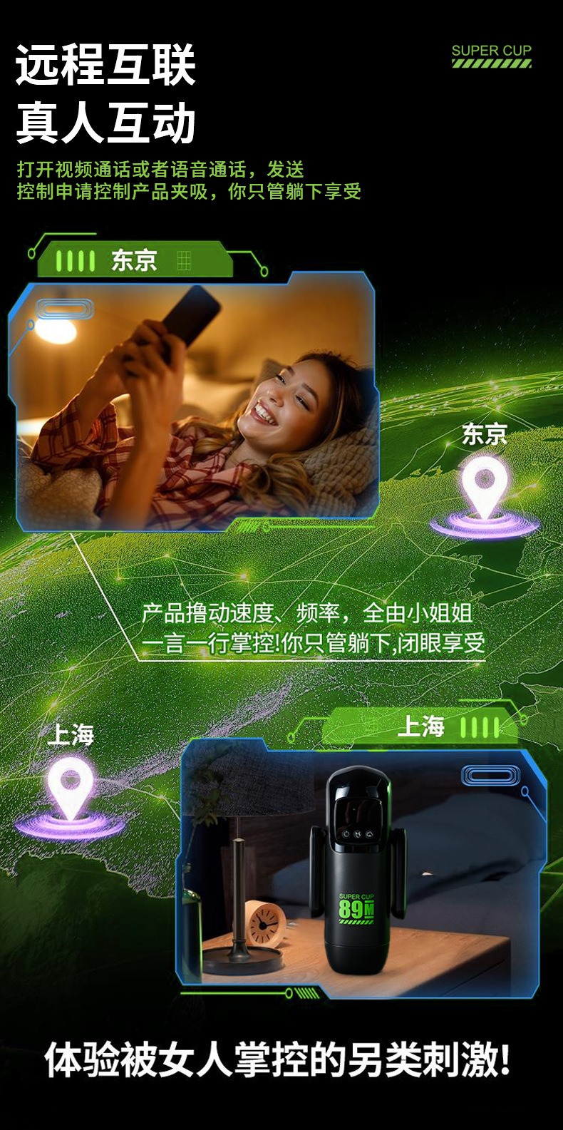Âm Đạo Giả Tự Động Rung Hút Kết Nối App Điện Thoại 