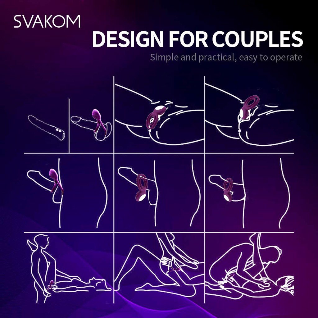 Vòng Rung Đeo Dương vật Svakom USA - Vr08