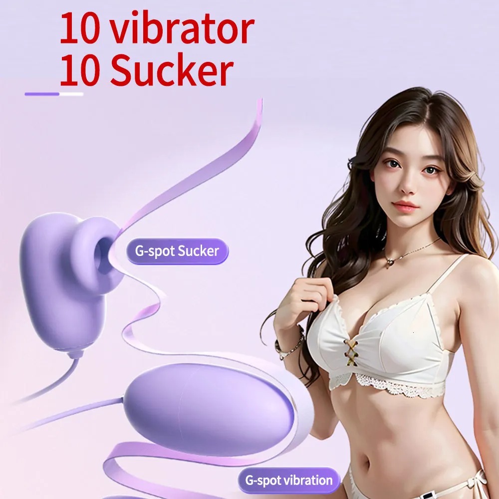 Trứng rung Bú hút 2 đầu kích thích mạnh 