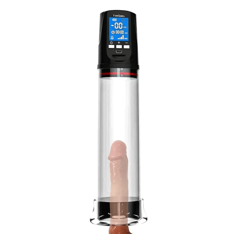 Máy tập to dương vật bơm hút sạc điện LCD - MT13