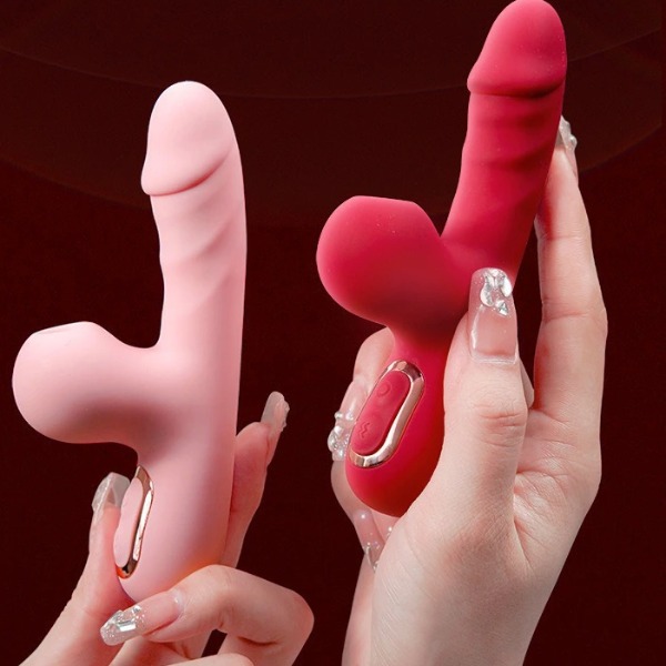 Dương Vật Giả Size Nhỏ Milky Rung Hút - DV267