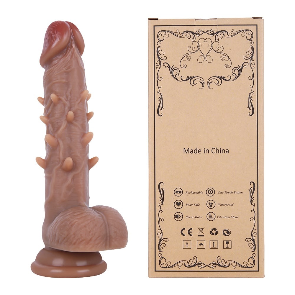 Dương Vật Giả Gắn Tường Không Rung Có Gai - DV266