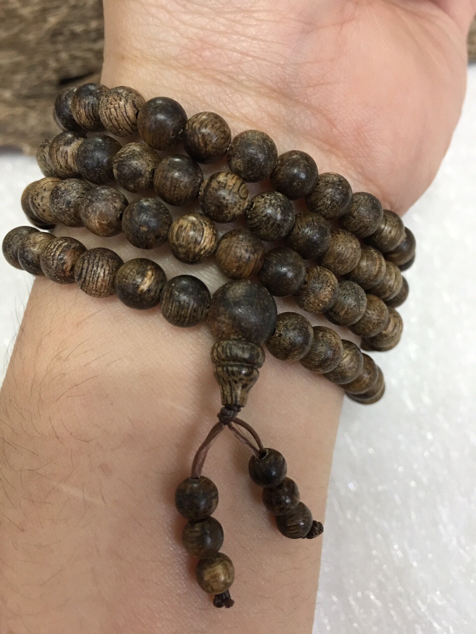 Vòng tay trầm hương Nam Phú TH02 100% thiên nhiên