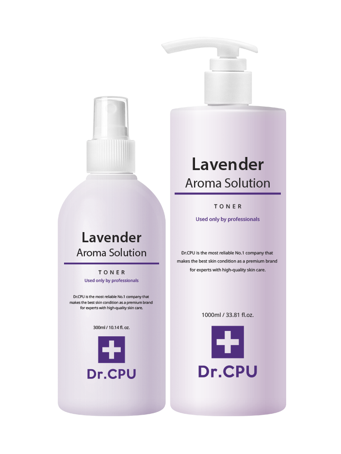 T10 -Nước hoa hồng cho da dầu mụn Lavender Aroma Solution 300ml/1000ml
