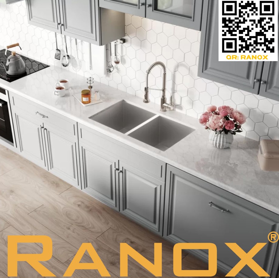 Vì sao chậu rửa bát 2 hố RANOX được nhiều người sử dụng?