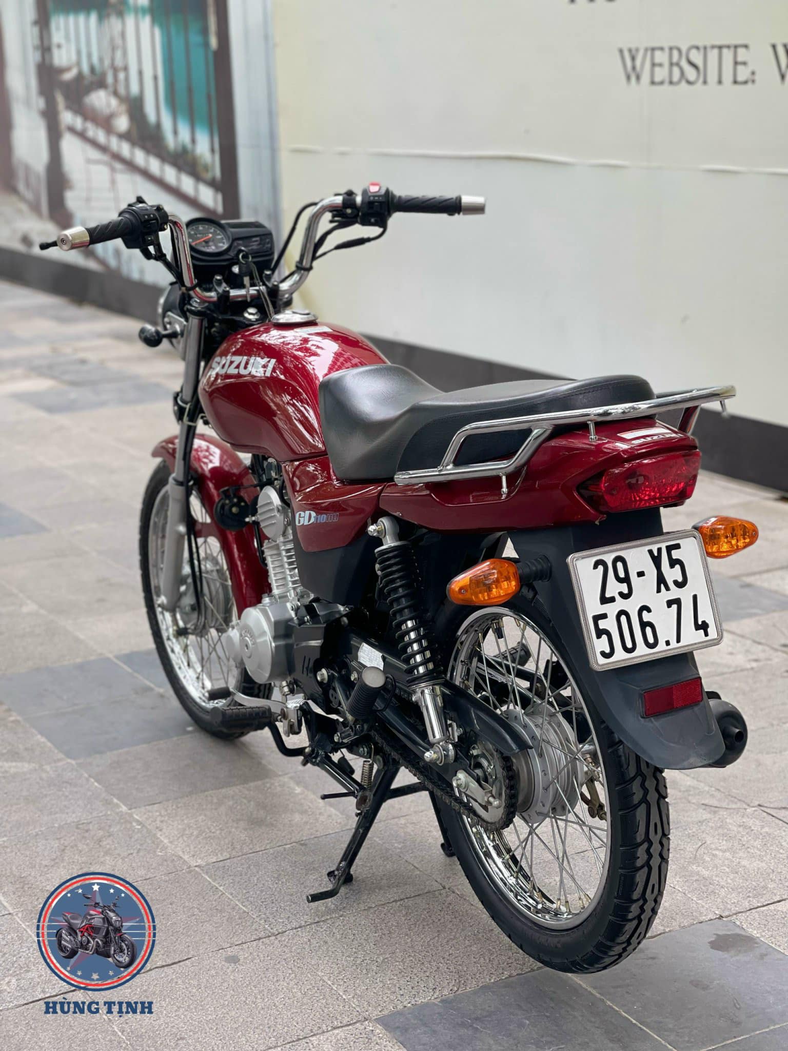 Suzuki GD110 Biển Kiểm Soát  29X550674