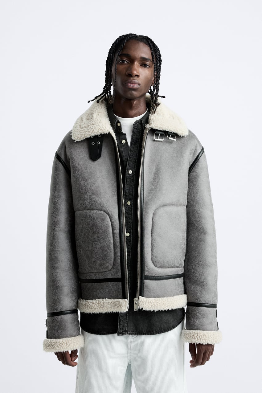 men's double faced jacket