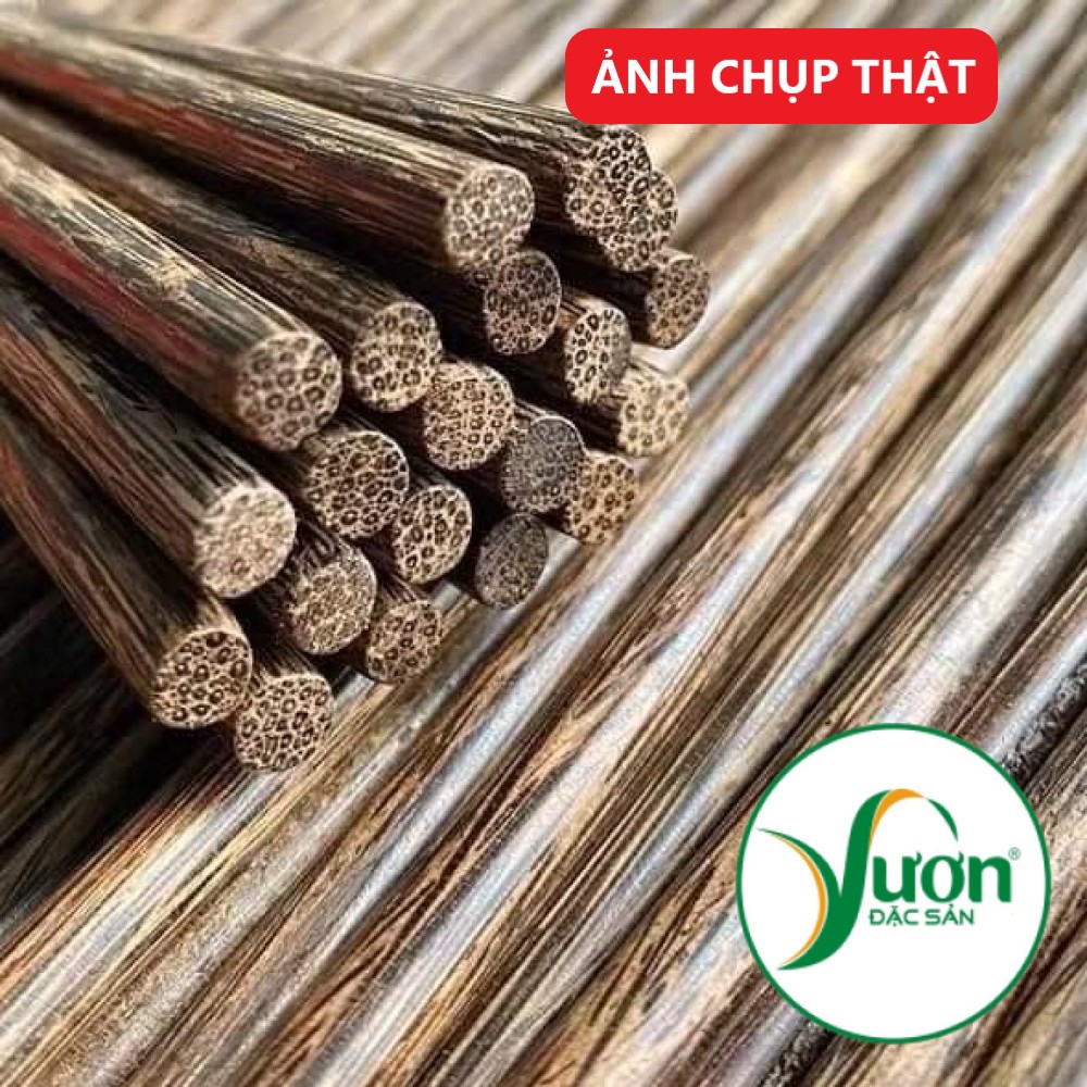 (Bộ 10 đôi) Đũa Buông Bình Thuận Tự Nhiên 100% - Không Sơn Không Hóa Chất – Đũa Gỗ Sạch An Toàn Thực Phẩm