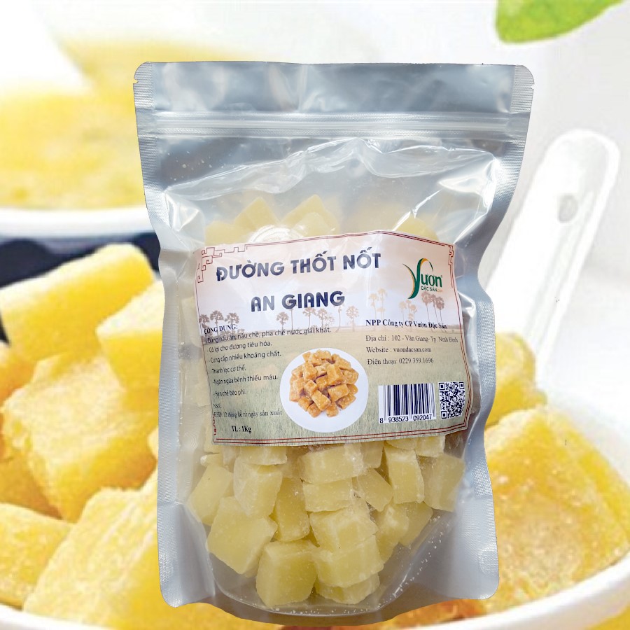 Đường Thốt Nốt An Giang 1kg - Vườn Đặc Sản