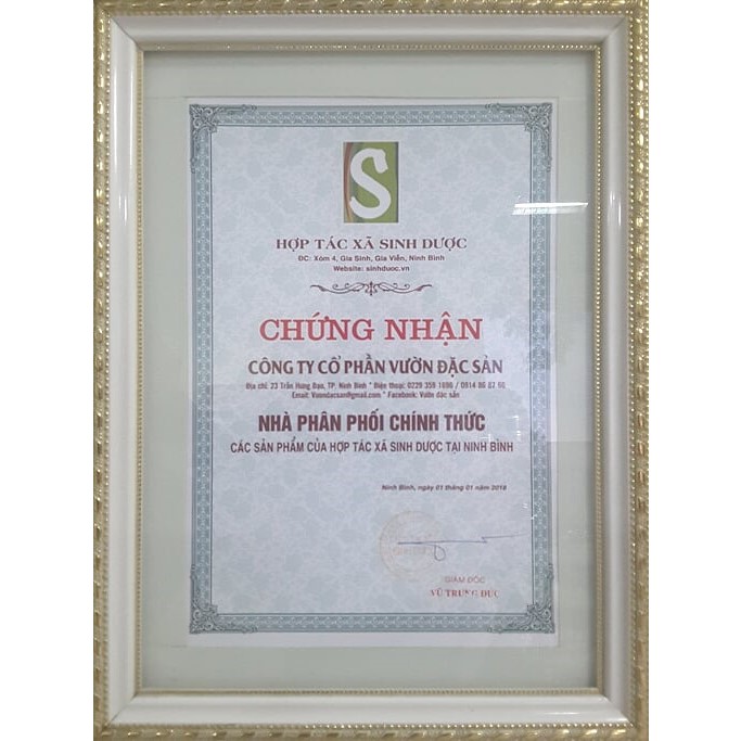 01 Liệu trình 06 Muối ngâm chân Sinh Dược (550gr) NPP Vườn Đặc sản