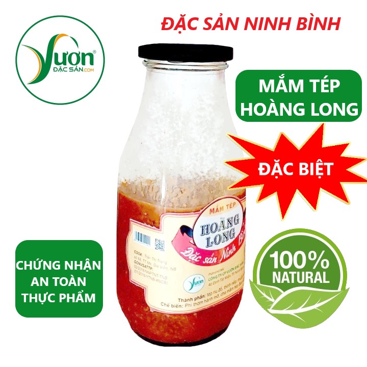 Mắm tép Riu đỏ Hoàng Long đặc sản Gia Viễn Ninh Bình (Lọ 200g)