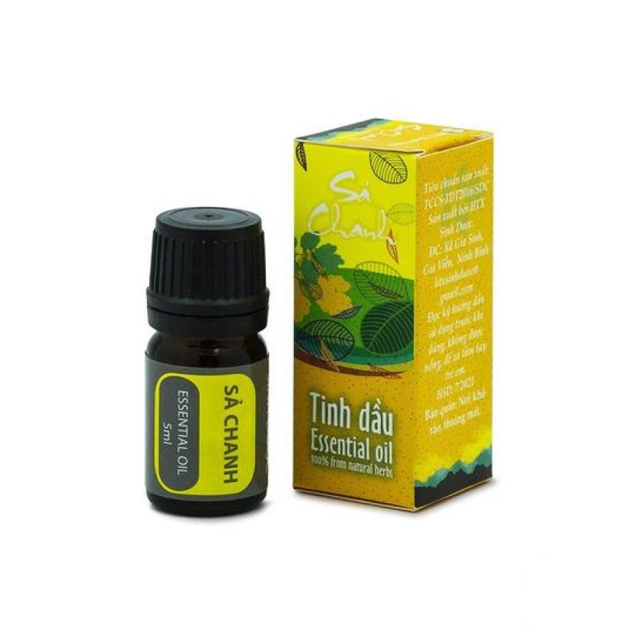 Combo 03 Lọ Tinh dầu SẢ CHANH 5ml