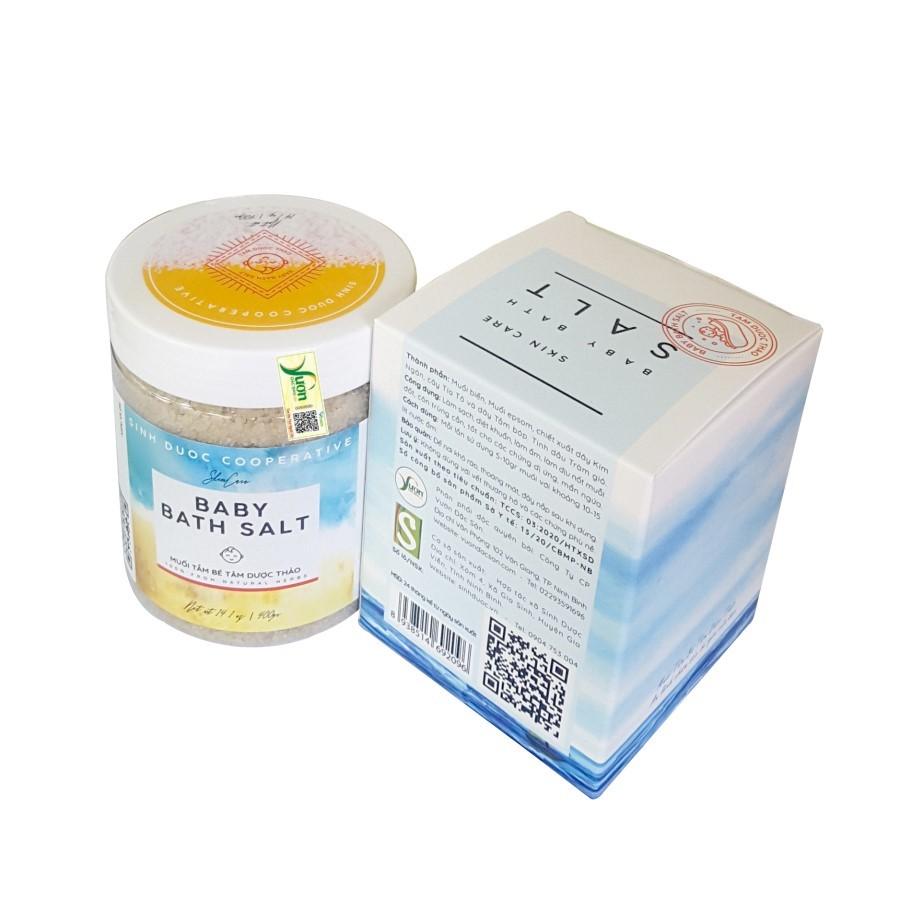 Muối tắm bé Tâm Dược Thảo - Sạch Rôm Sảy, Dị Ứng, Hăm Tã