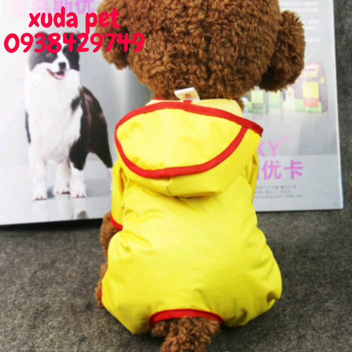 áo mưa cho chó