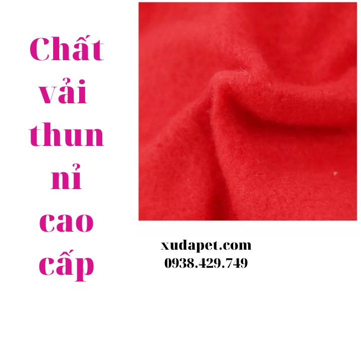 Áo hình thần tài cho chó mèo Xudapet