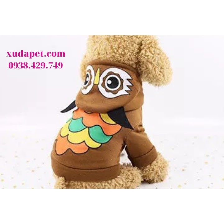 ÁO HOODIE HÌNH CHIM CÚ