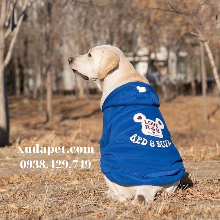 Áo Hoodie Cho Chó Lớn Red And Bull 