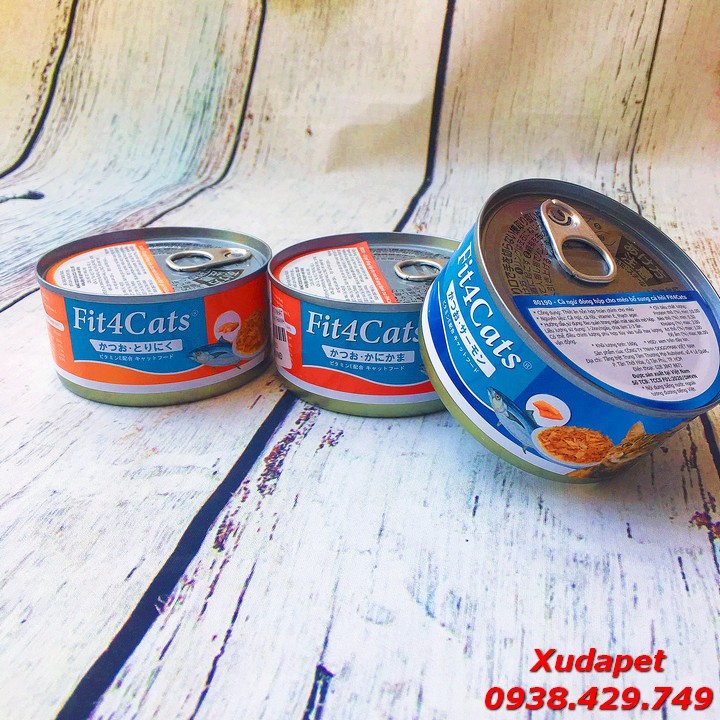 COMBO 3 PATE CHO MÈO TỪ NHẬT BẢN NHIỀU VỊ GÀ CÁ CUA