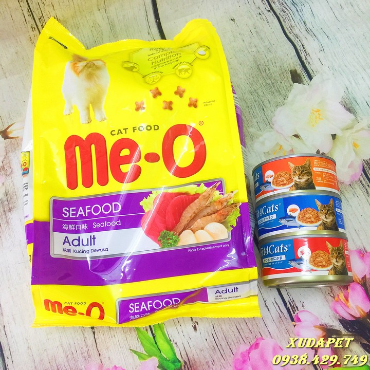 COMBO THỨC ĂN MEO CHO MÈO TRÊN 1 TUỔI 1.2KG VÀ 3 HỘP PATE NHẬT BẢN CHO MÈO NHIỀU VỊ