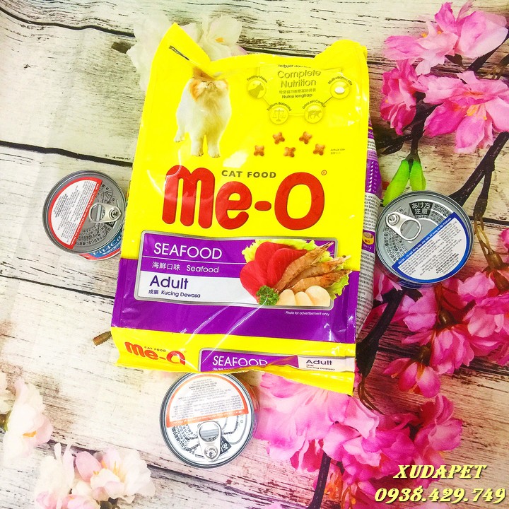 COMBO THỨC ĂN MEO CHO MÈO TRÊN 1 TUỔI 1.2KG VÀ 3 HỘP PATE NHẬT BẢN CHO MÈO NHIỀU VỊ